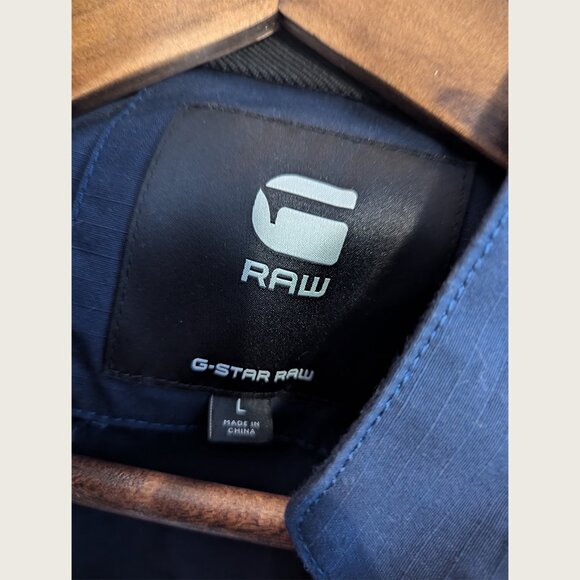 G-STAR - Blue shirt jacket - Sz L - Picture 8 of 10